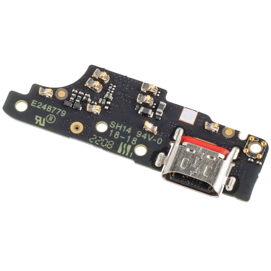 Plate with Charging Connector - Microphone Motorola Moto E32, Service Pack 5P68C20691 